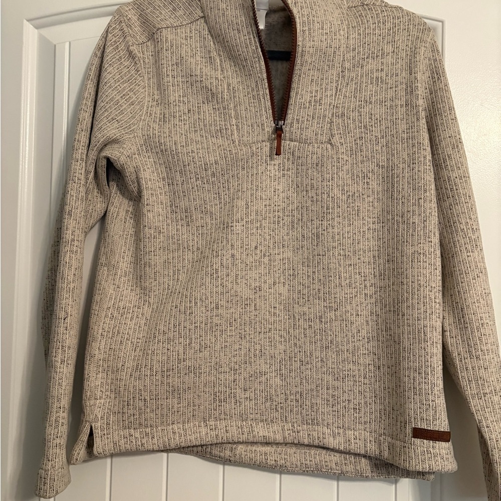 Women’s Cinch Cream Quarter-Zip Sweater